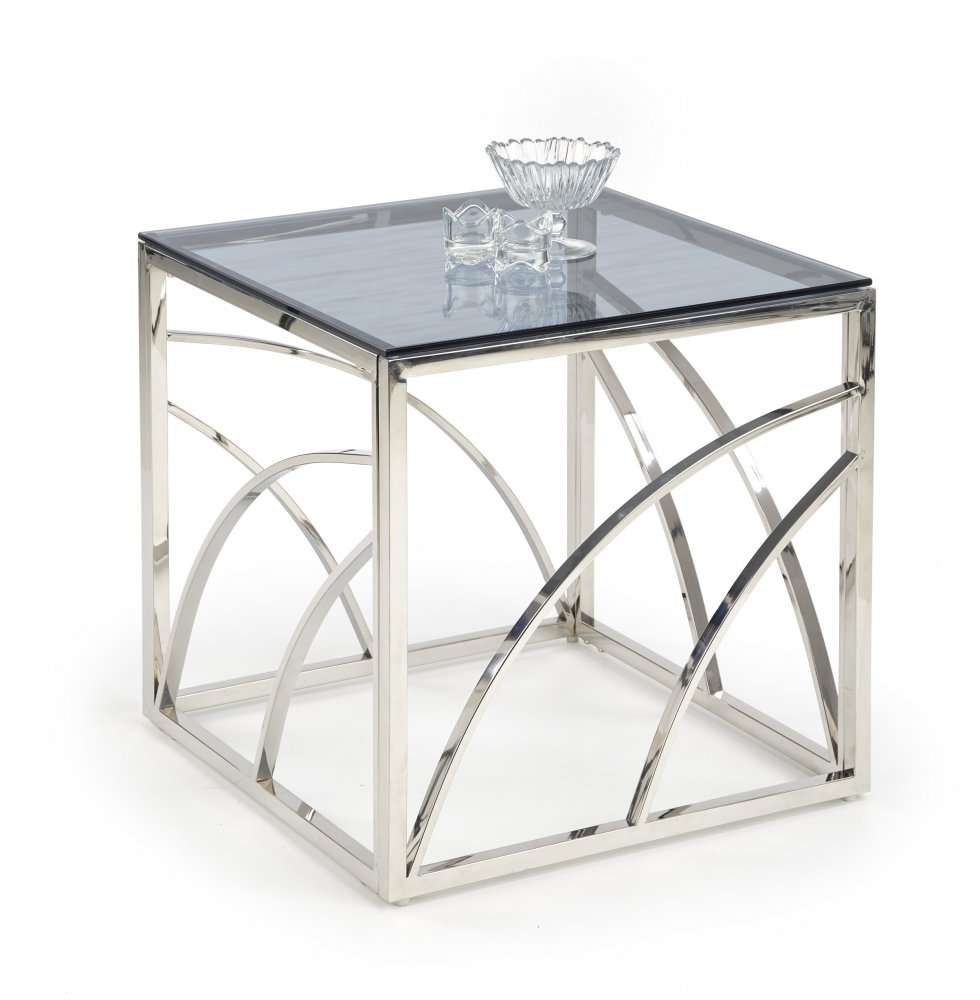 Konferenční stolek UNIVERSE 55 cm Stříbrná,Konferenční stolek UNIVERSE 55 cm Stříbrná