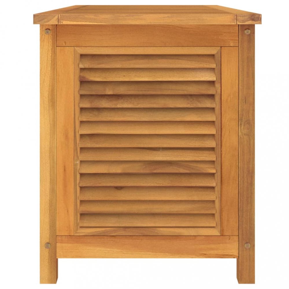 Zahradní úložný box s vložkou 114 x 50 x 58 cm masivní teak