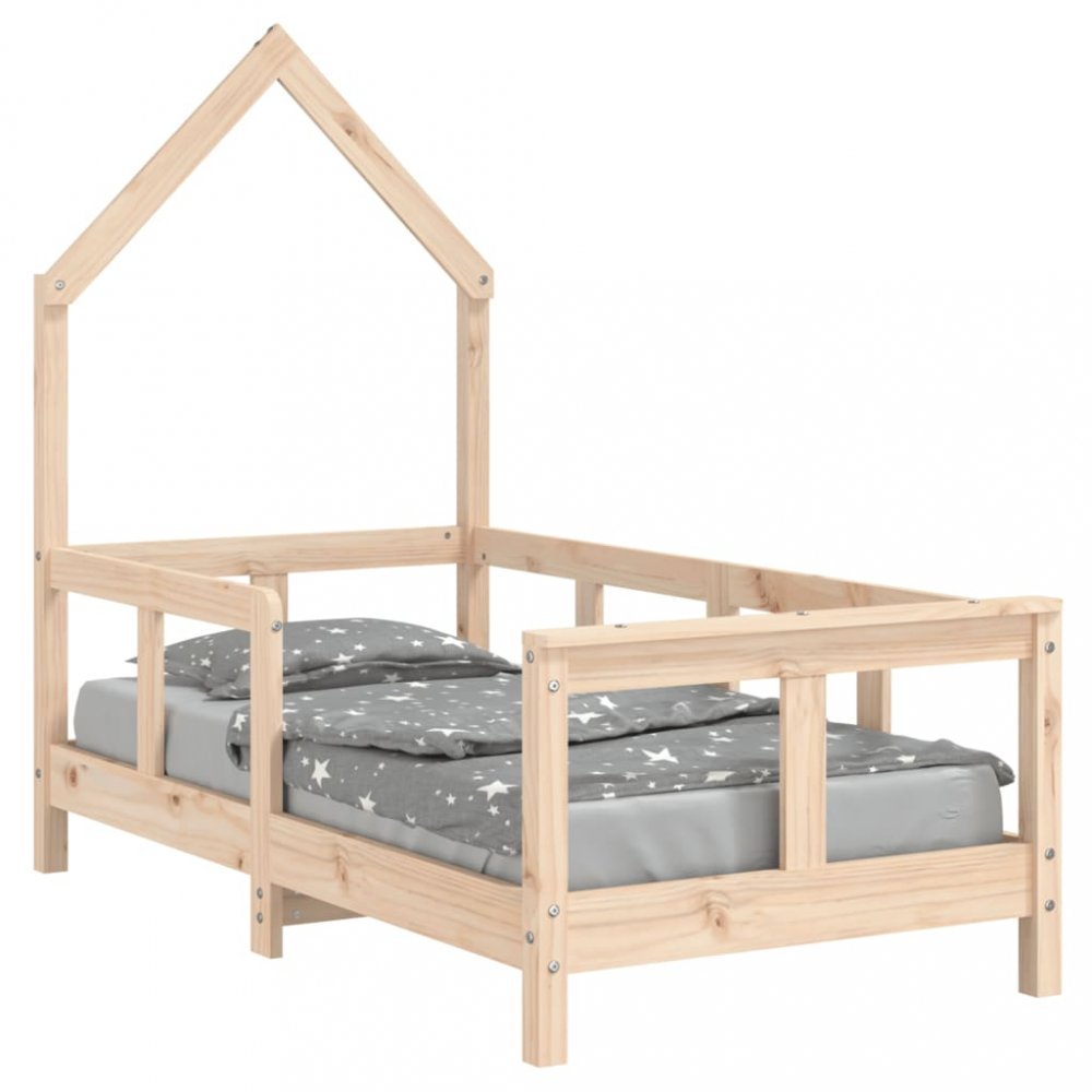 Detská domčeková posteľ Dekorhome 70 x 140 cm