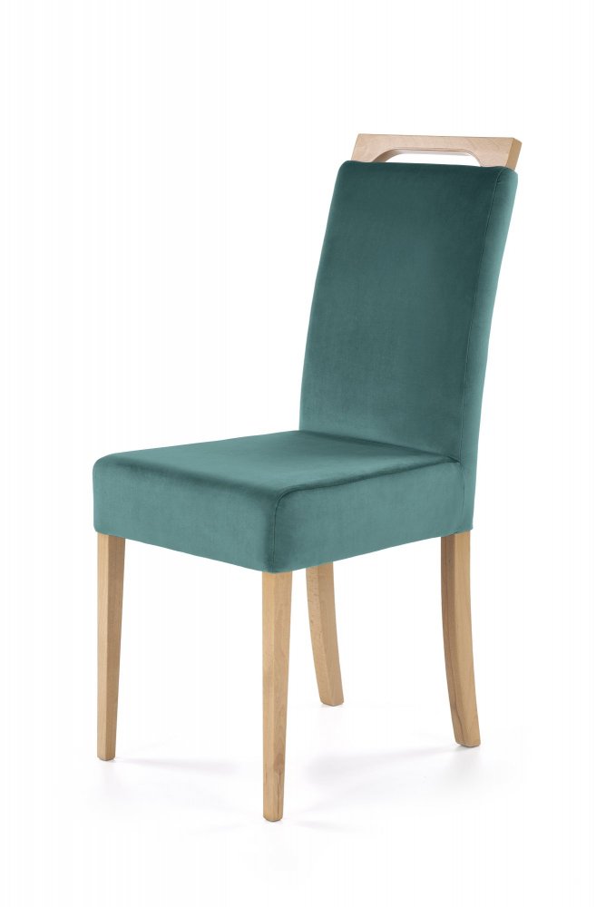 Levně Jídelní židle CLARION Halmar Zelená
