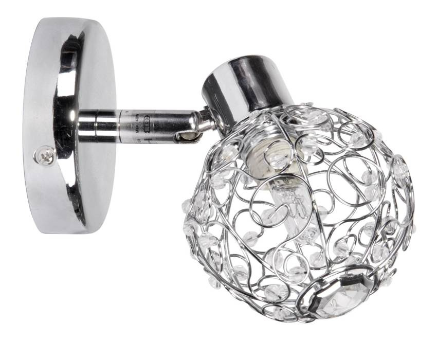 Nástenná bodová lampa 1X40W G9 chróm GOLLAR