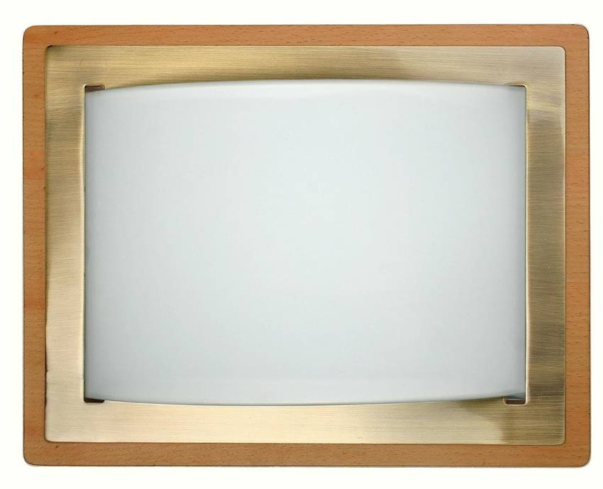 Stropná lampa10-73979 Stropná lampa MeraE27 2X60W drevo