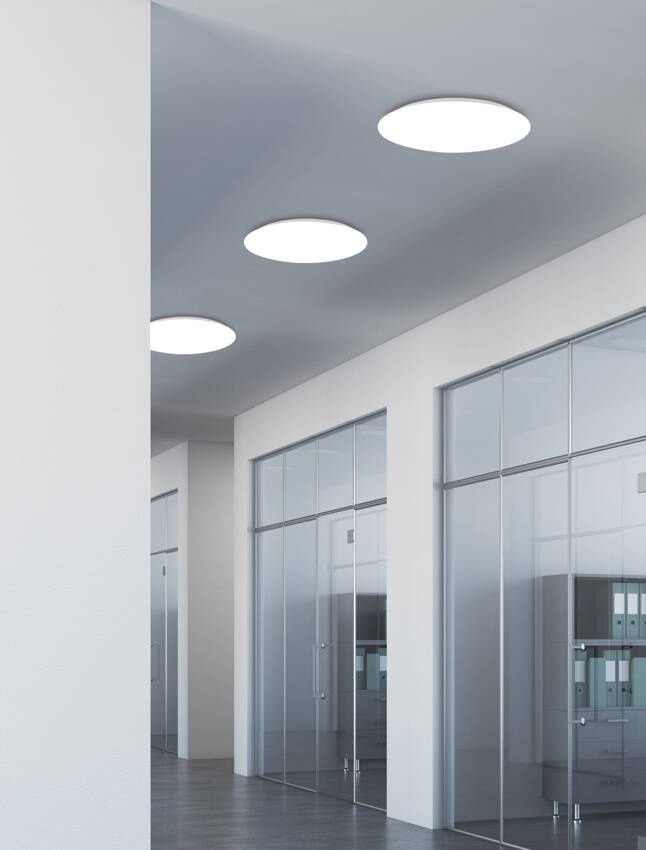 LED stropné svietidlo biele 18W 4000K Mega