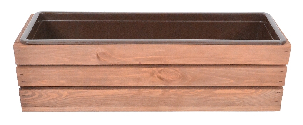 Drevený truhlík MODERN Rojaplast