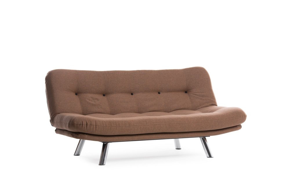 Trojmístná rozkládací pohovka Misa Small Sofabed - Light Brown (obrázek 5)