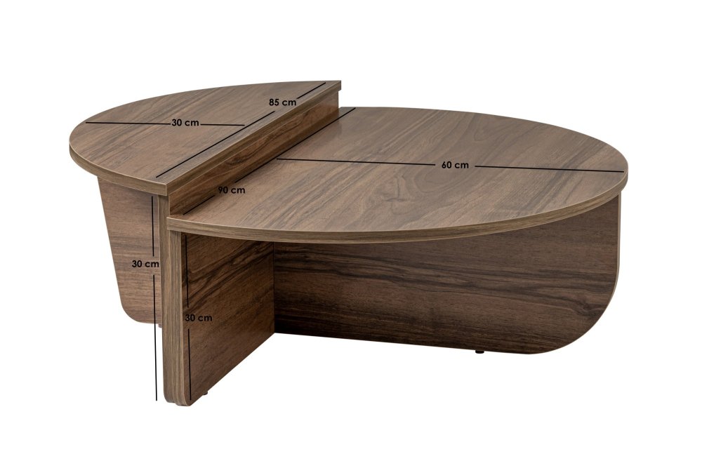 Konferenční stolek Orion - Walnut (obrázek 4)