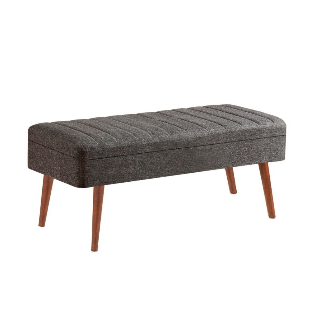 Jídelní set s rozkládacím stolem a židlemi (5 kusů) Vina 1053 - 4 - Anthracite, Walnut (obrázek 12)