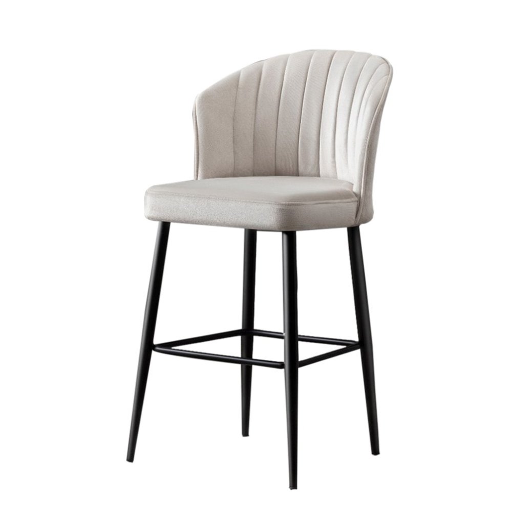 Bar Stool Set (2 Pieces) Rubi - Cream (obrázek 3)