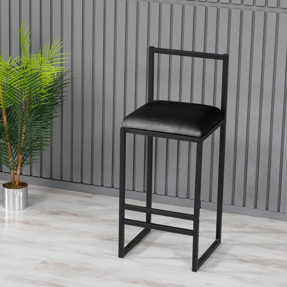 Bar Stool Nordic - Black
