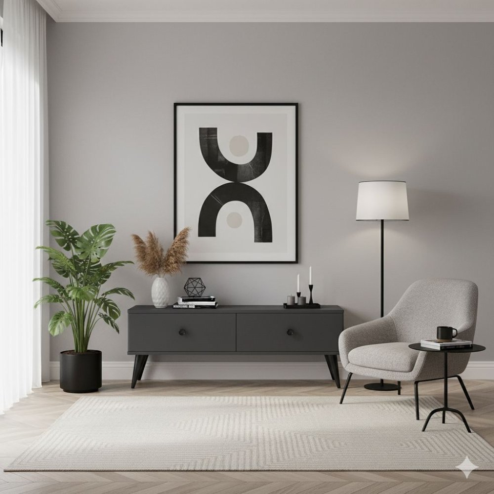 TV stolík Mona 120 - Anthracite