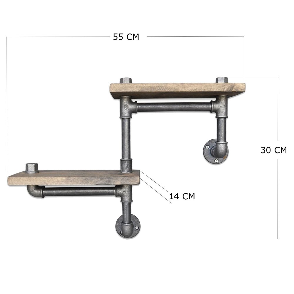 Pipe Shelf Boruraf041 (obrázek 8)