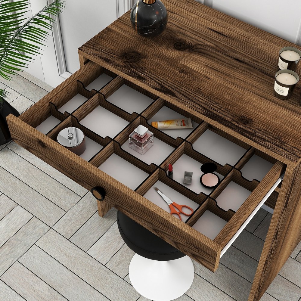 Toaletní stolek Lizbon - Walnut (obrázek 4)
