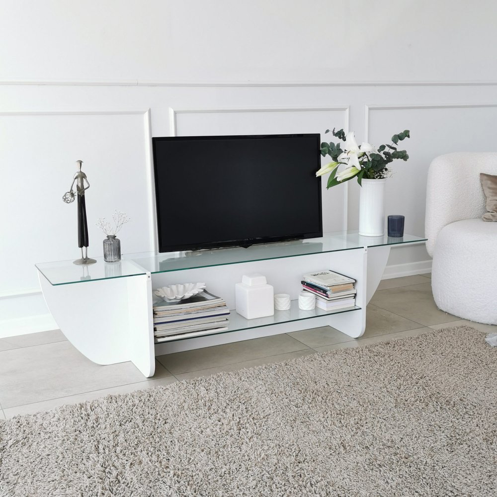 TV stolek Lily TV - White (obrázek 7)