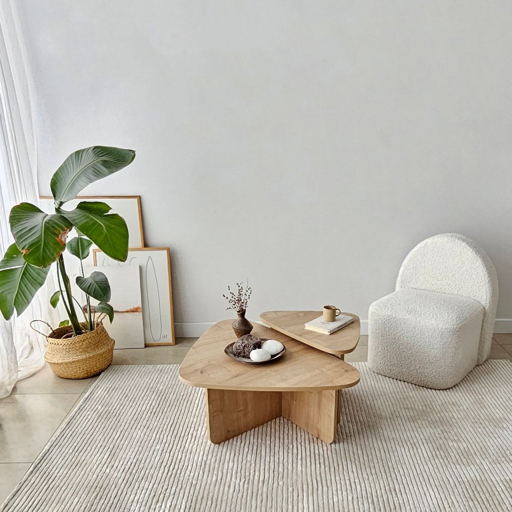 Sada konferenčních stolků Ballare Set - Sapphire Oak (obrázek 7)