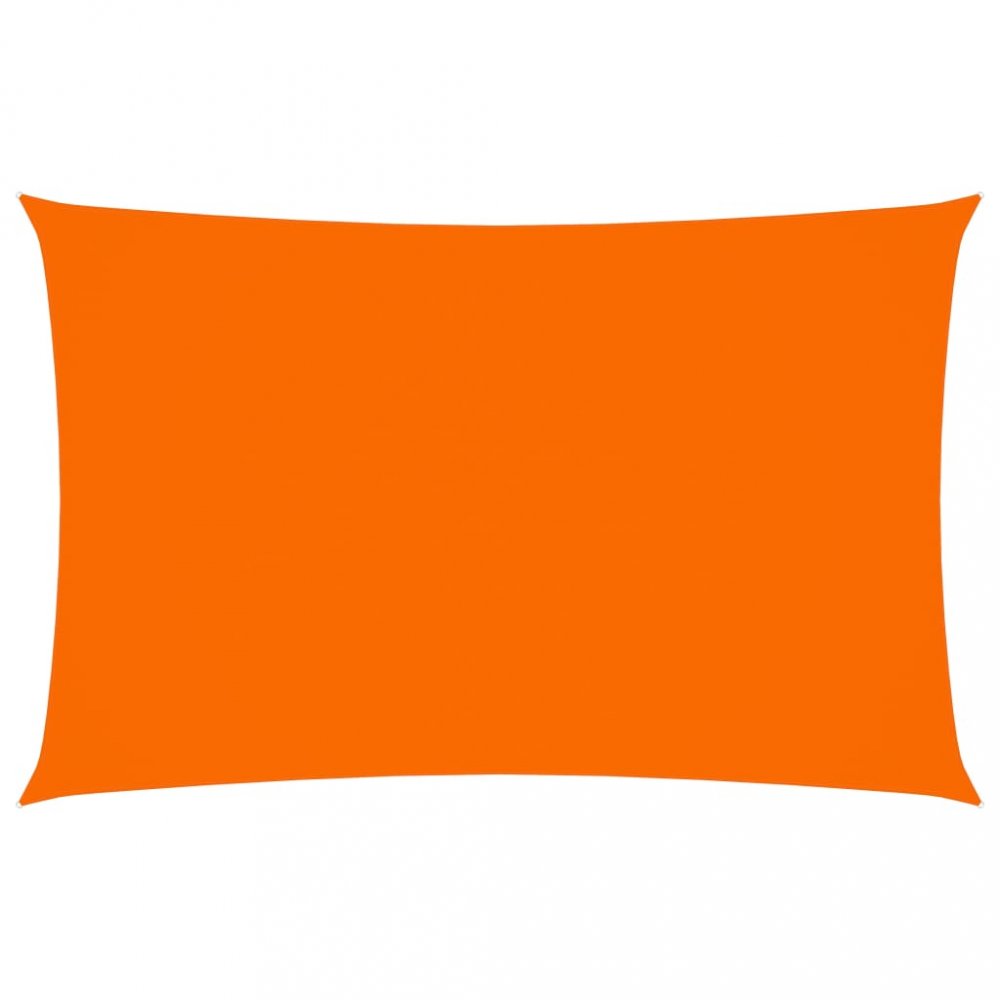 Tieniaca plachta obdĺžniková 2,5 x 5 m oxfordská látka Dekorhome Oranžová