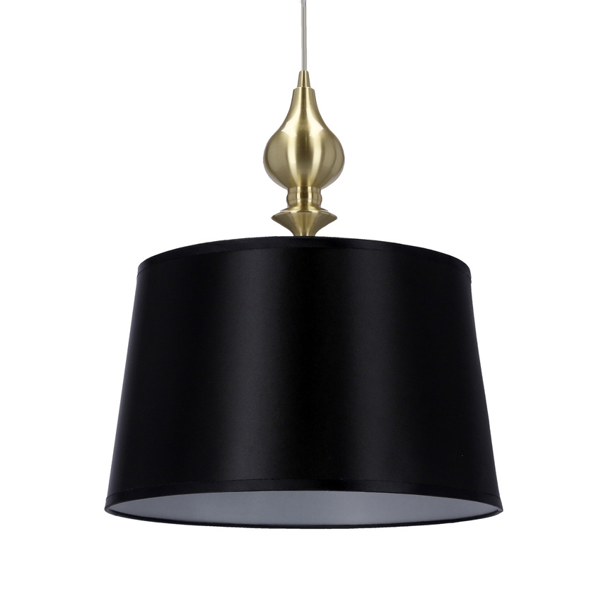 Závesná lampa PRIMA Candellux Černá / zlatá