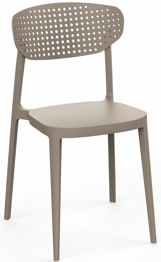 E-shop Jídelní židle AIRE Šedohnědá taupe,Jídelní židle AIRE Šedohnědá taupe