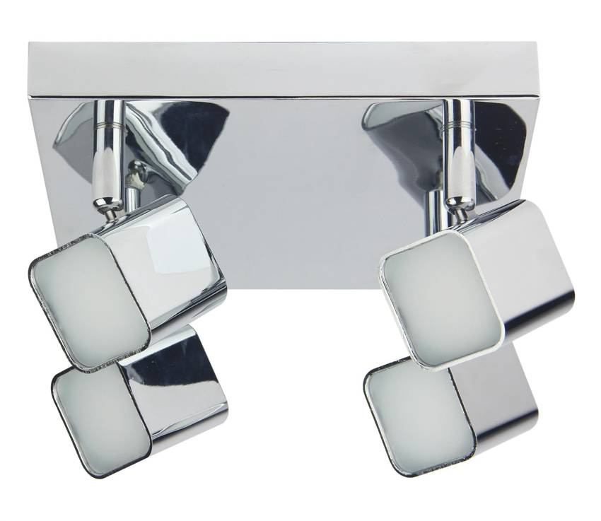 LED stropné svietidlo 4x4W chróm 20cm FORMA