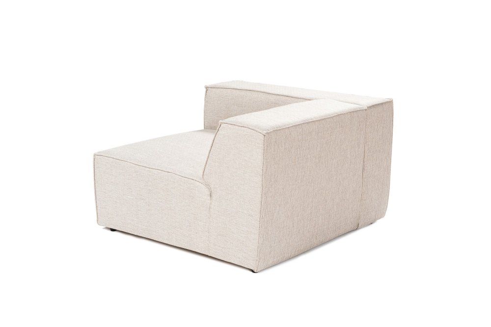 Křeslo / Jednomístná pohovka Lora L1 - Light Brown (obrázek 9)