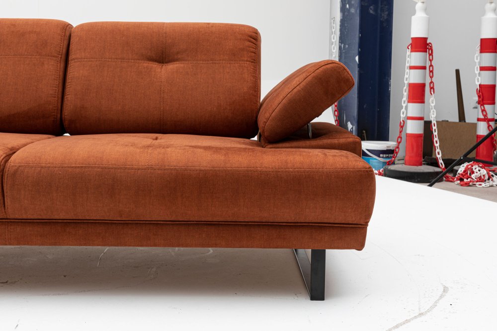 Dvoumístná rozkládací pohovka Mustang - Orange (obrázek 13)