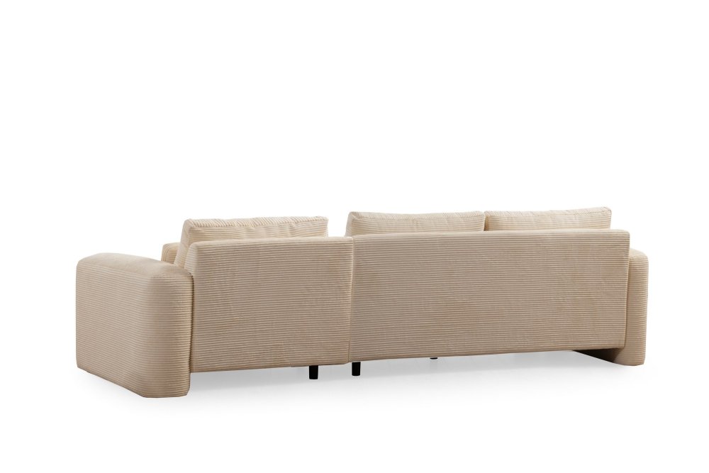 Rohová sedací souprava Lily Corner Right Beige (obrázek 4)