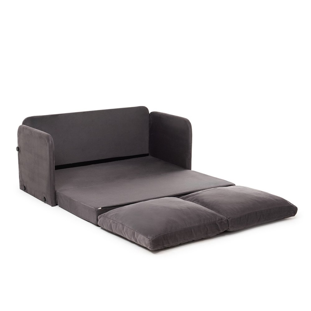 Dvoumístná rozkládací pohovka Saga 2-Seater - Grey (obrázek 6)