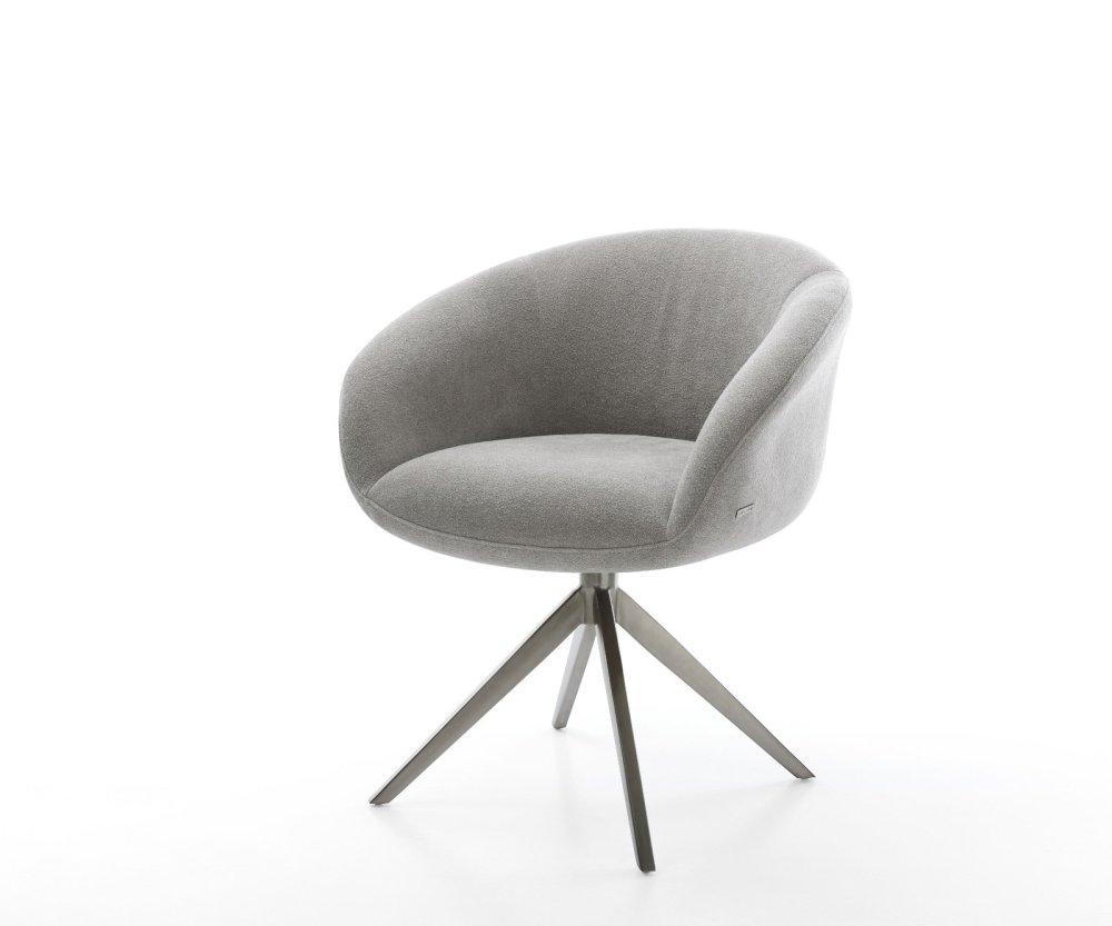 Jedálenská stolička Vinka-Flex s opierkami texturovaná látka mäkká