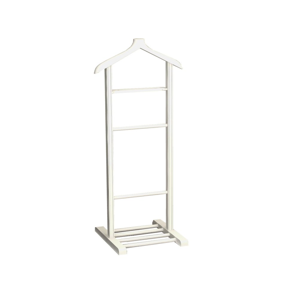 Valet Stand Beta Single - White