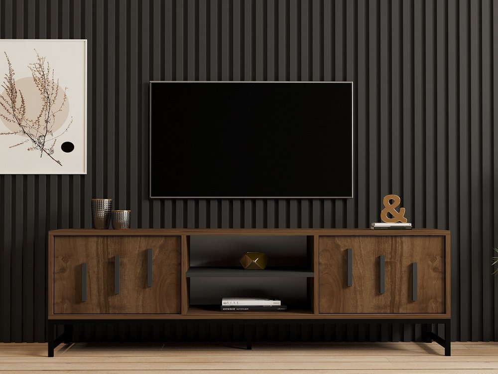 TV stolík Shape - Walnut