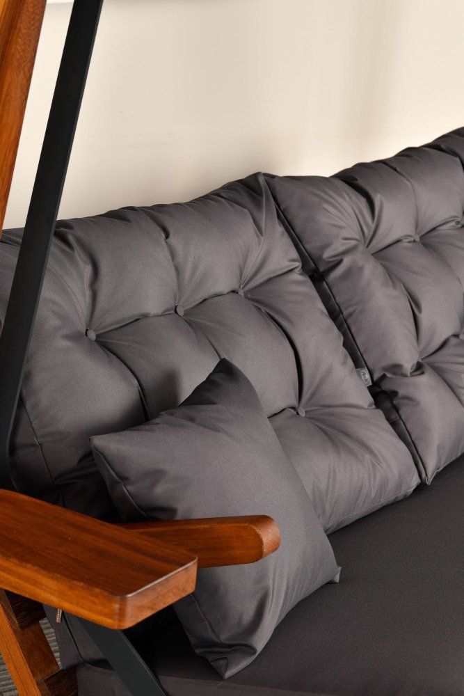 Garden Triple Swing Chair Sia 2400 - Anthracite (obrázek 5)