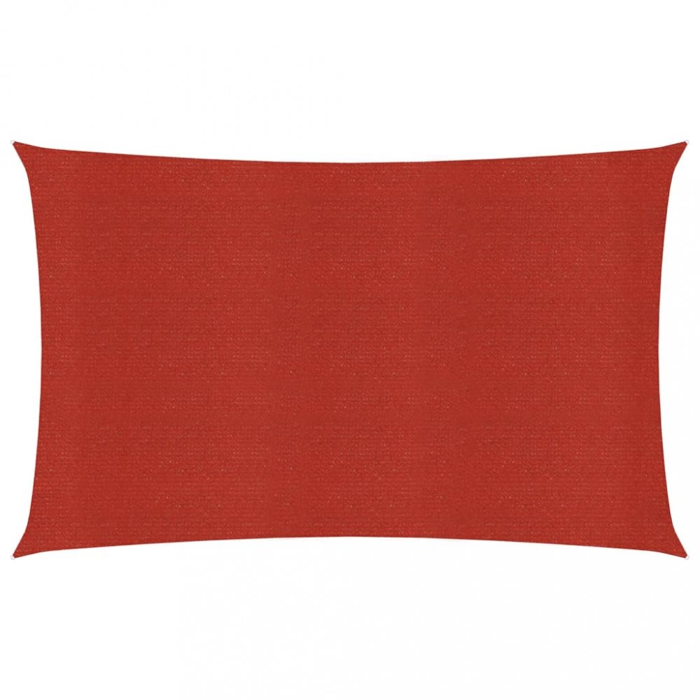 Stínící plachta obdélníková HDPE 3 x 6 m Dekorhome Krémová Obrázek