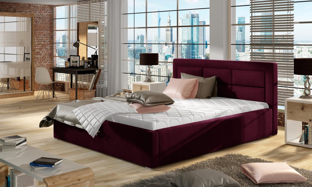 Rosano 160x200 + Kovový rám / plynový výťah / kontajner