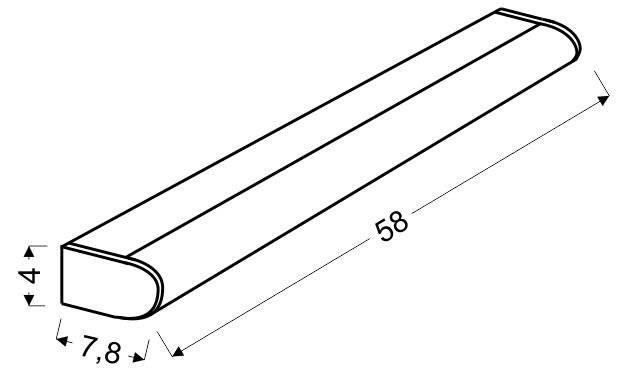 Svítidlo Lyrica Led 58 Cm 14W IP44 4000 K Obrázek
