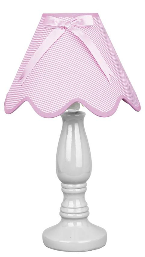 Stolová lampa Lola E14 ružová