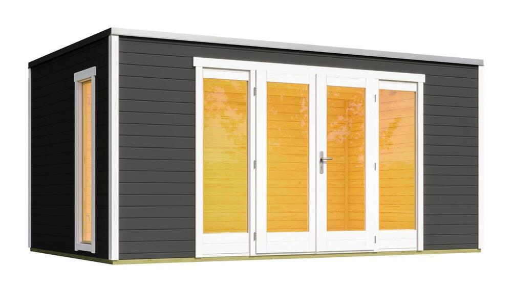 Luxusný drevený záhradný domček P 285 (4,5x3m) Weka