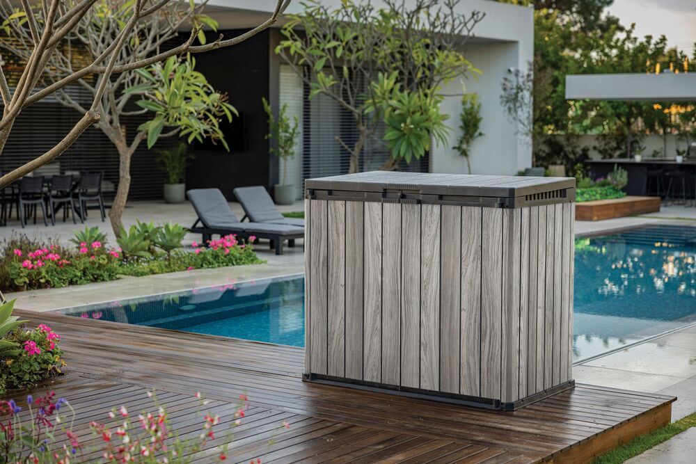 Záhradná skriňa DECO HORIZONTAL 1150 l Keter