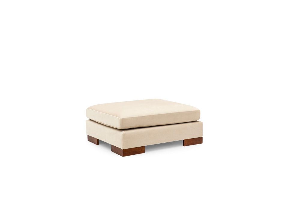 Rohová sedací souprava Tulip Corner Right With Pouf - Beige (obrázek 5)