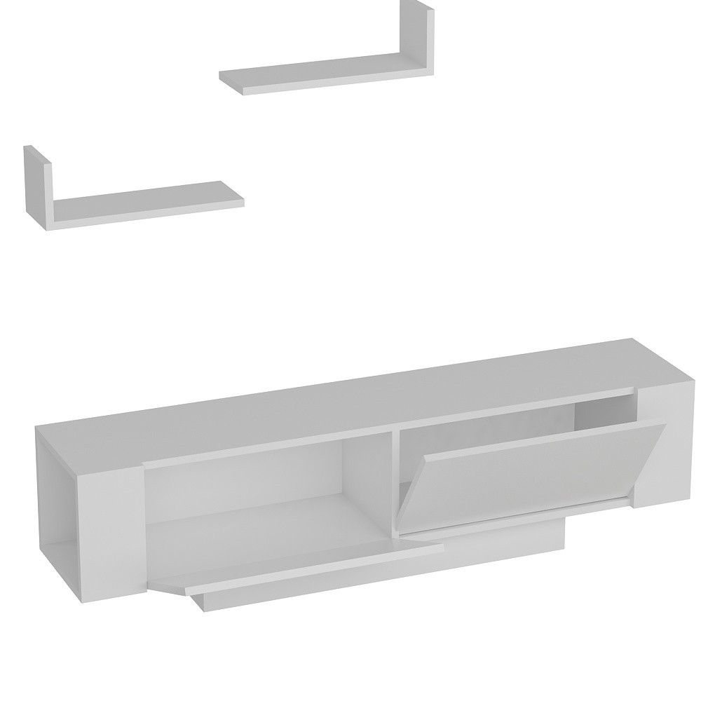 TV stěna / Sestava pod TV Ekol - White (obrázek 4)