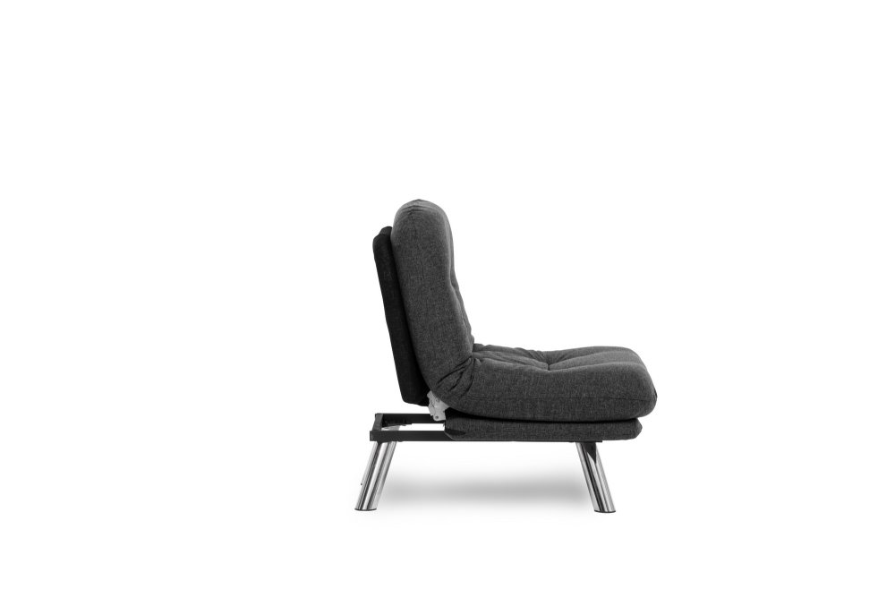 Rozkládací křeslo Misa Small Solo - Dark Grey (obrázek 7)