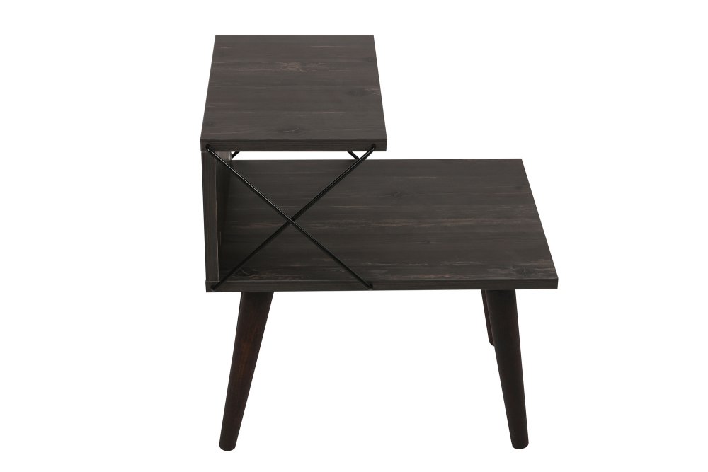 Noční stolek Cross - Dark Brown (obrázek 9)