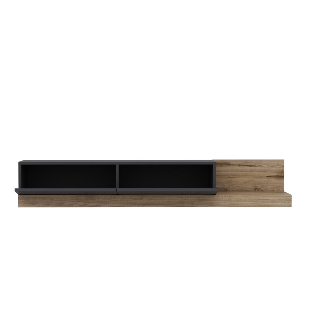 TV stolek Majör - Anthracite, Walnut (obrázek 4)