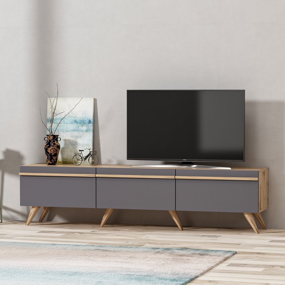 TV stolek Amsterdam - Anthracite (obrázek 4)