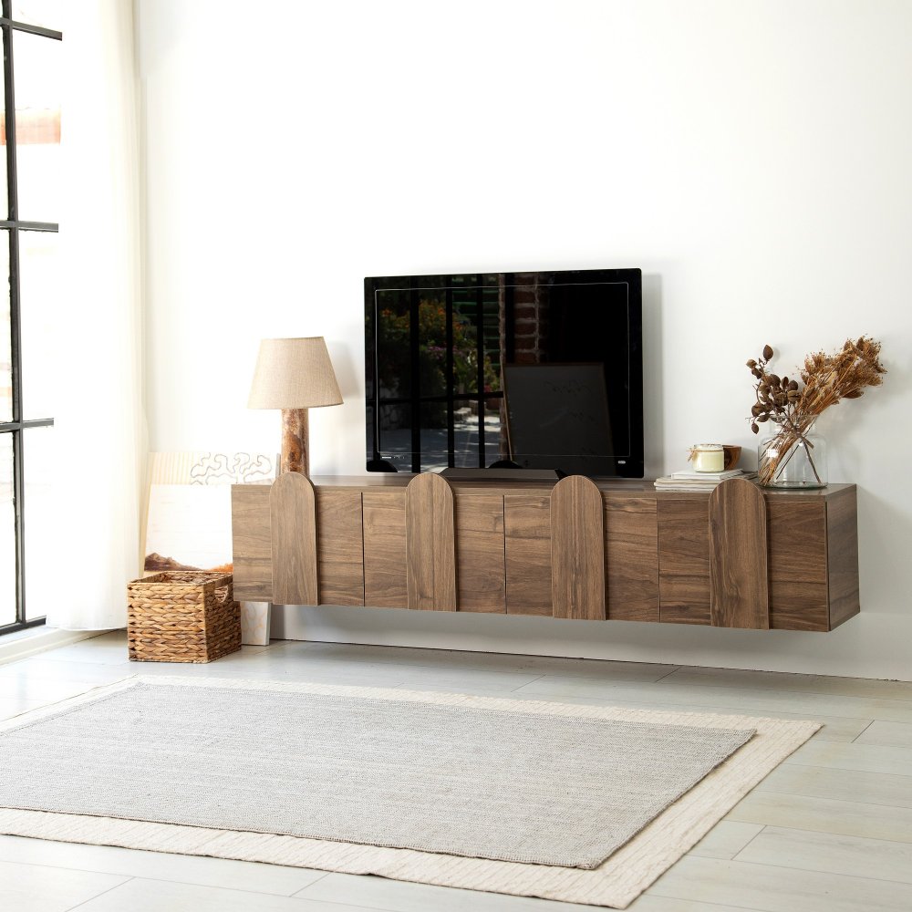 TV stolík New Line - Walnut