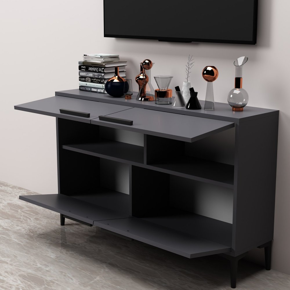 TV stolek Ctn - Anthracite (obrázek 5)