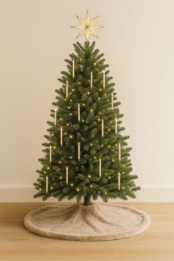 Christmas Tree Rug Yilbasi - Beige 8 (obrázek 4)
