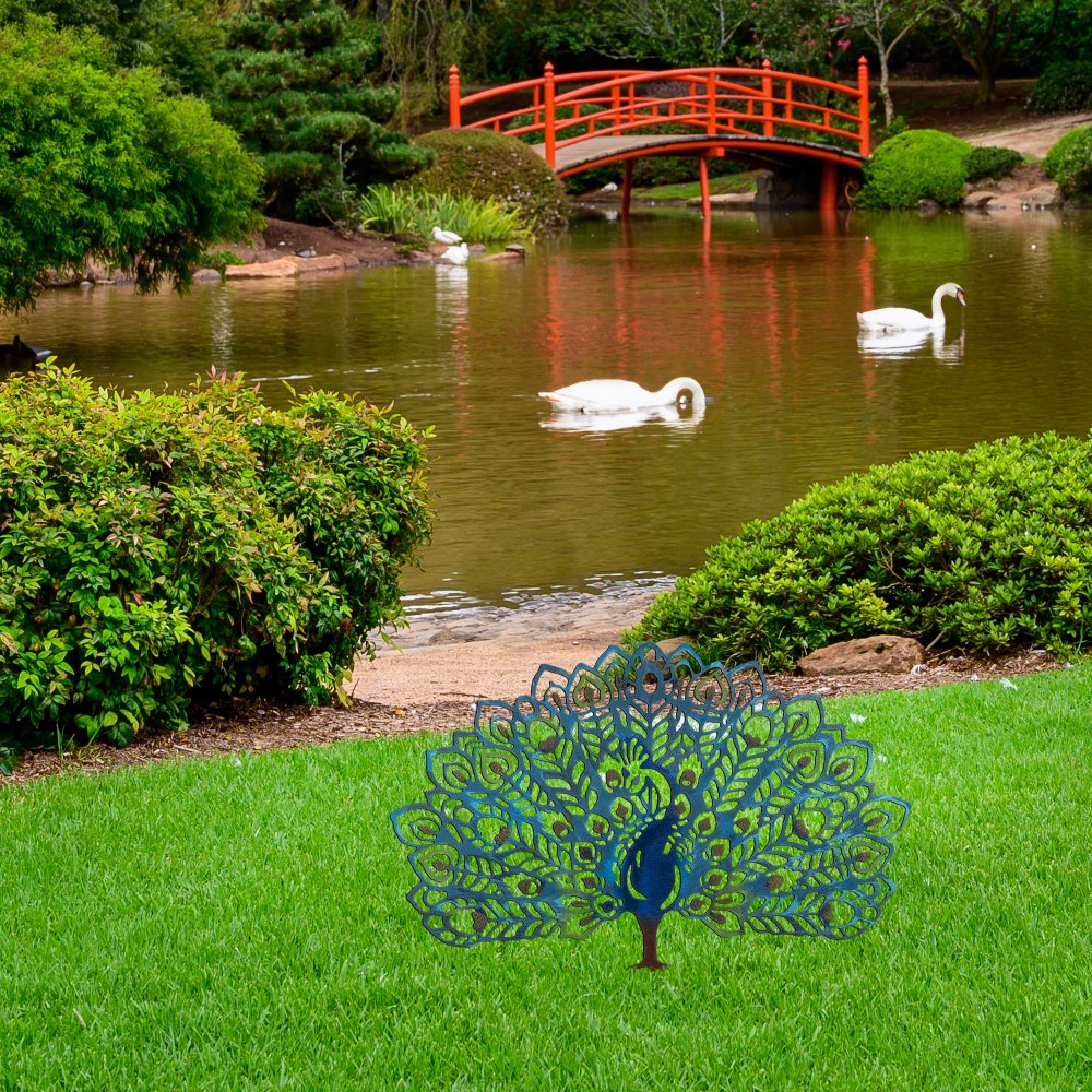 Záhradná dekorácia Peacock v2