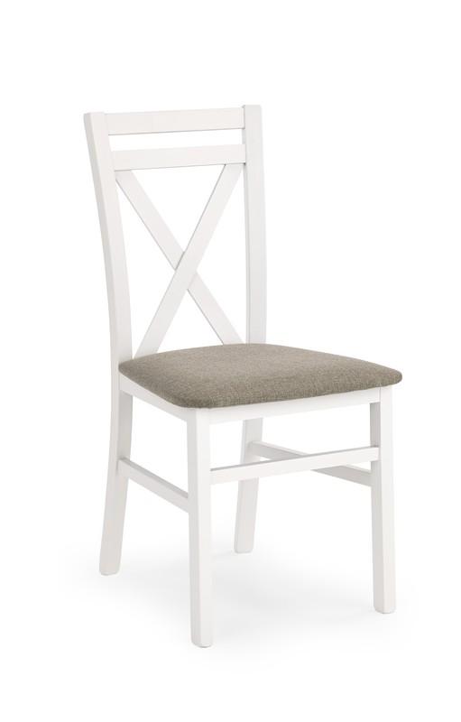 Dřevěná židle DARIUSZ Halmar Bílá