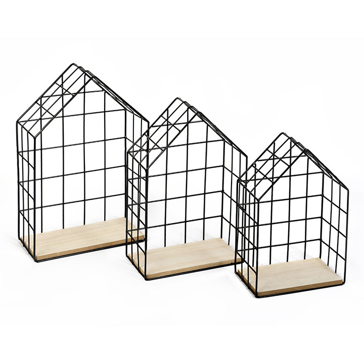 Set 3 poliček AZURI Tempo Kondela