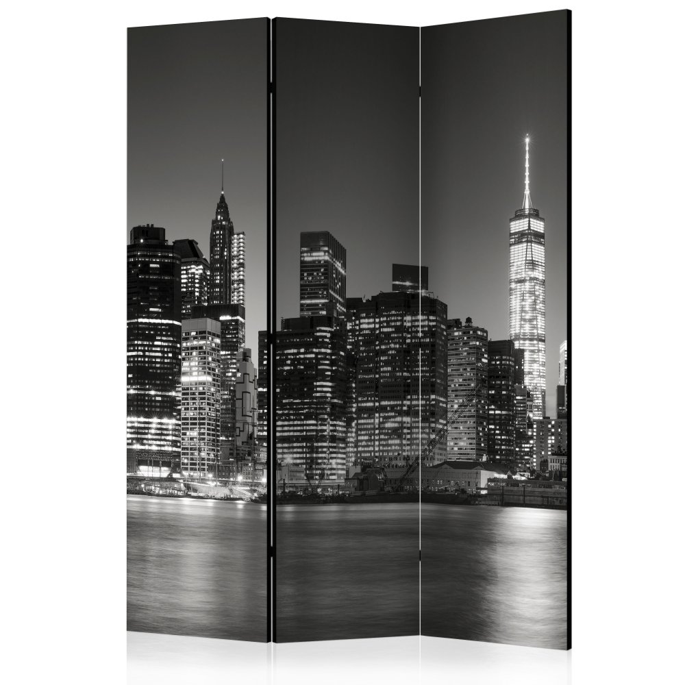 Paraván New York Nights Dekorhome 135x172 cm (3-dílný)