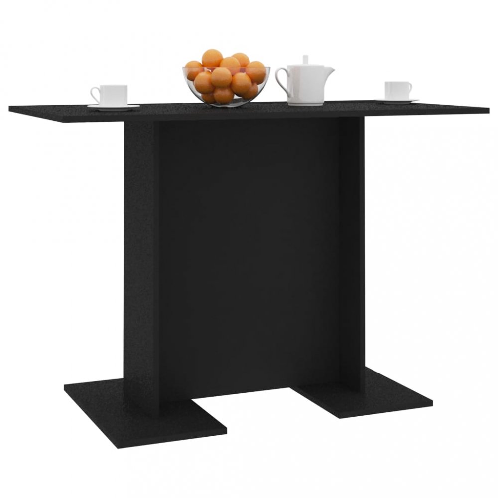 Jídelní stůl 110x60 cm Dekorhome Černá